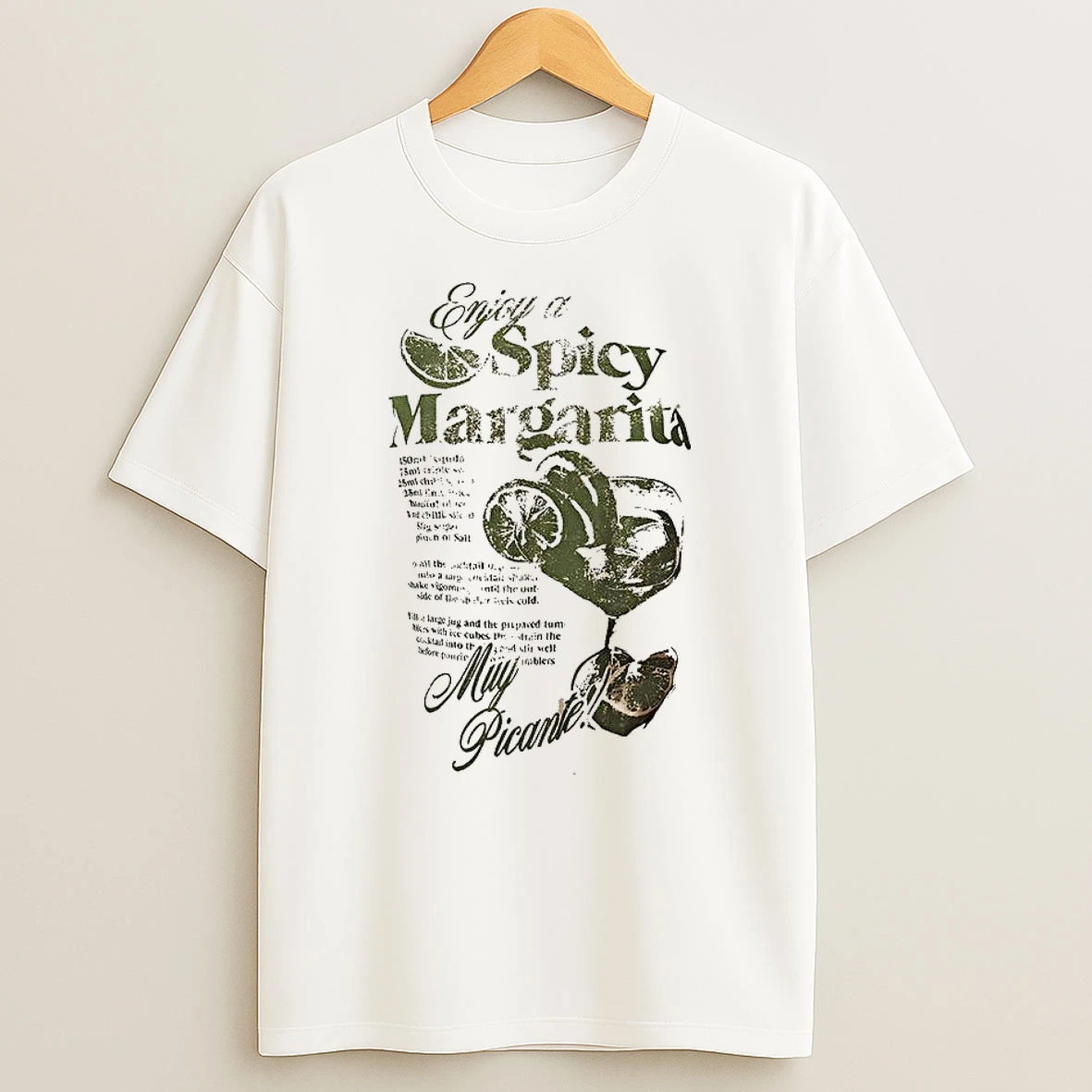 Enjoy A Spicy Margarita Muy Ppicante Shirts