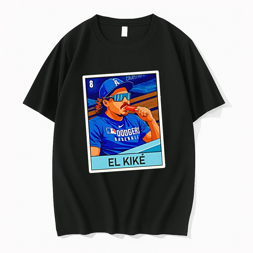Enrique Hernandez El Kike Los Angeles Dodgers Card Shirts