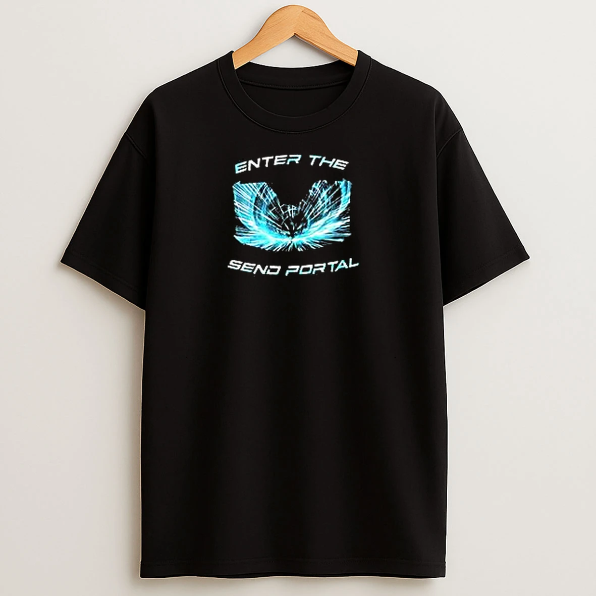 Enter The Send Portal Skiing T Shirts
