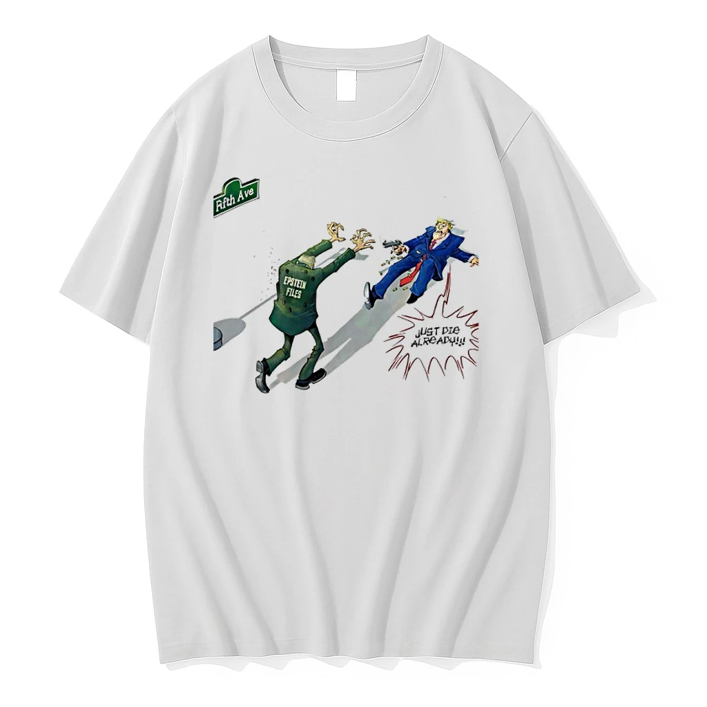 Epstein Files Zombie Just Die Already Trump Shirts