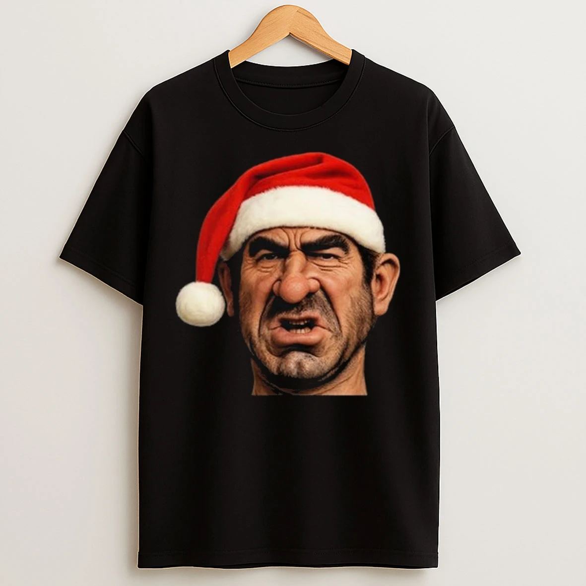 Eric Cantona Spitting Christmas 2025 Long Sleve T Shirts