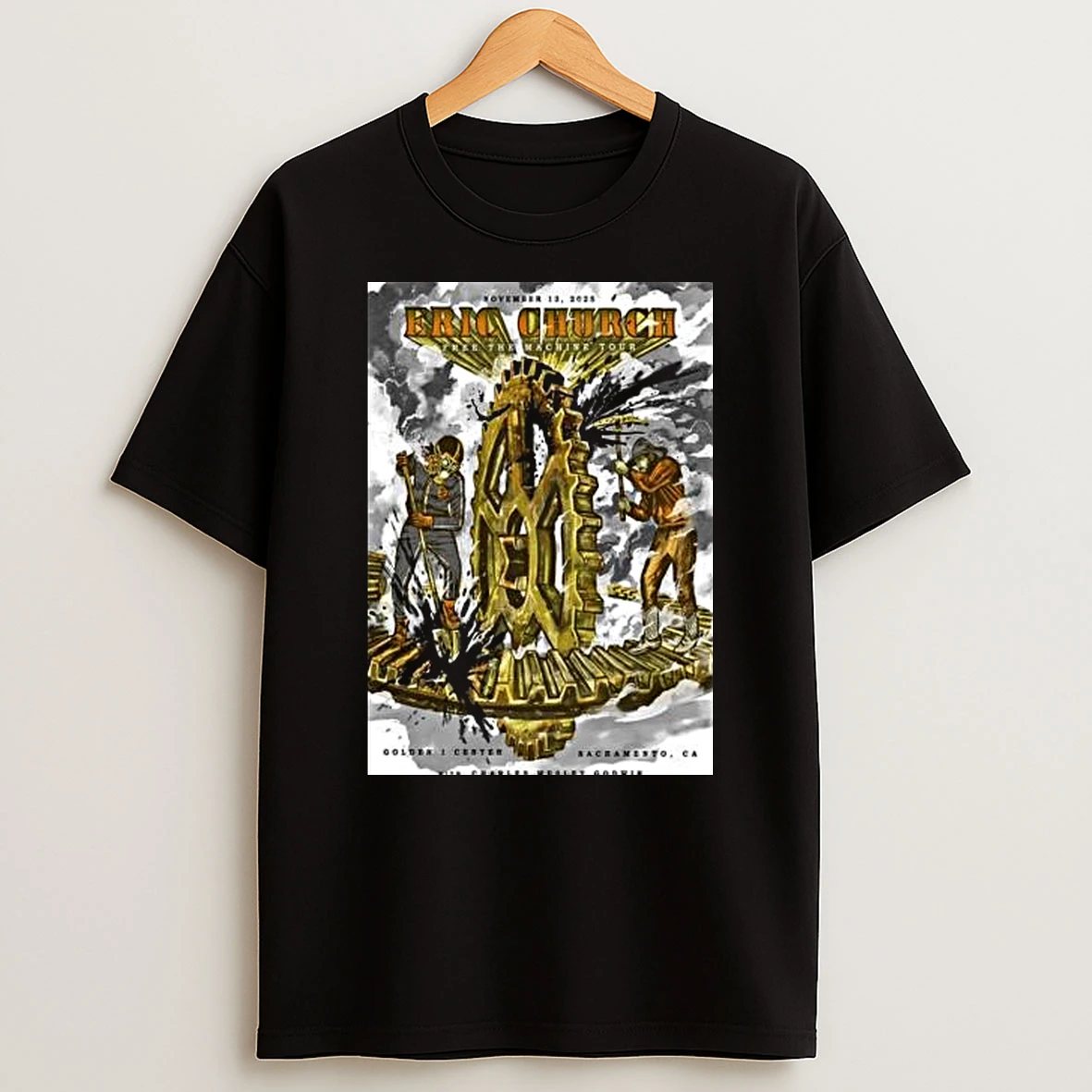 Eric Church At Golden 1 Center In Sacramento Ca On Nov 13 2025 Shirts