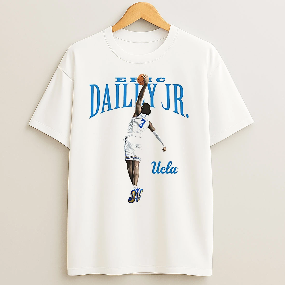 Eric Dailey Jr Illustrated Ucla Bruins T Shirts