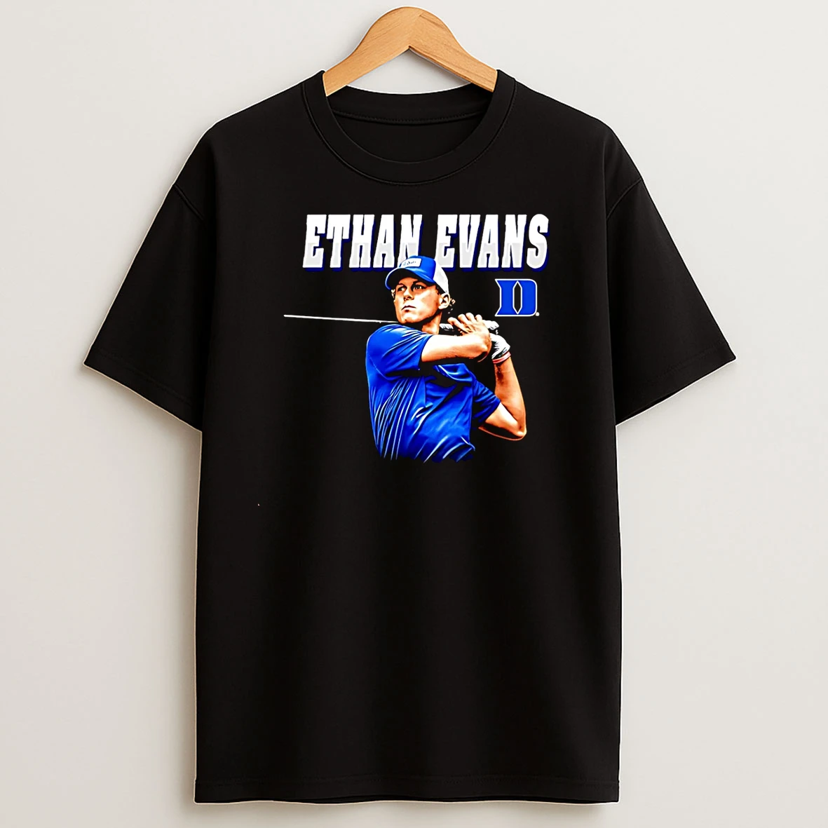 Ethan Evans Illustrated Duke Blue Devils Christmas T Shirts