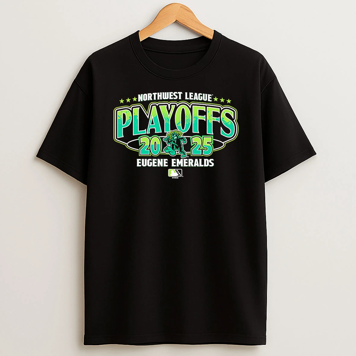 Eugene Emeralds Bimm Ridder 2025 Northwest League Playoff Shirts