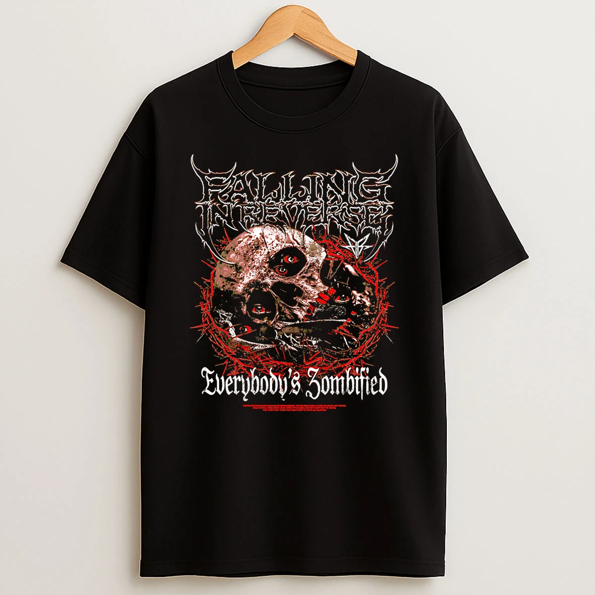 Everybodys Zombified Falling In Reverse Shirts