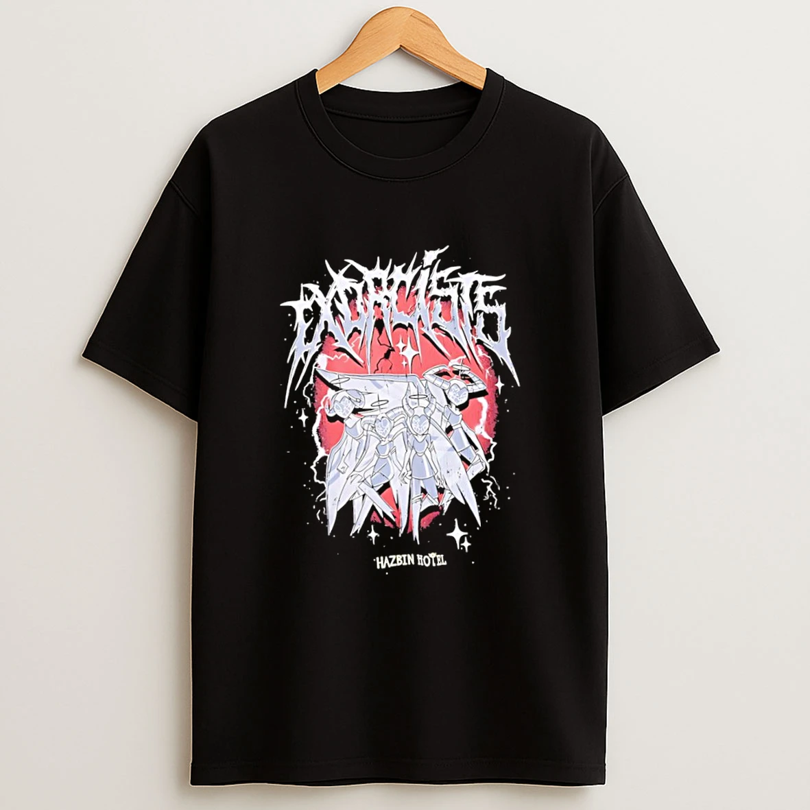 Exorcists Metal Hazbin Hotel Shirts