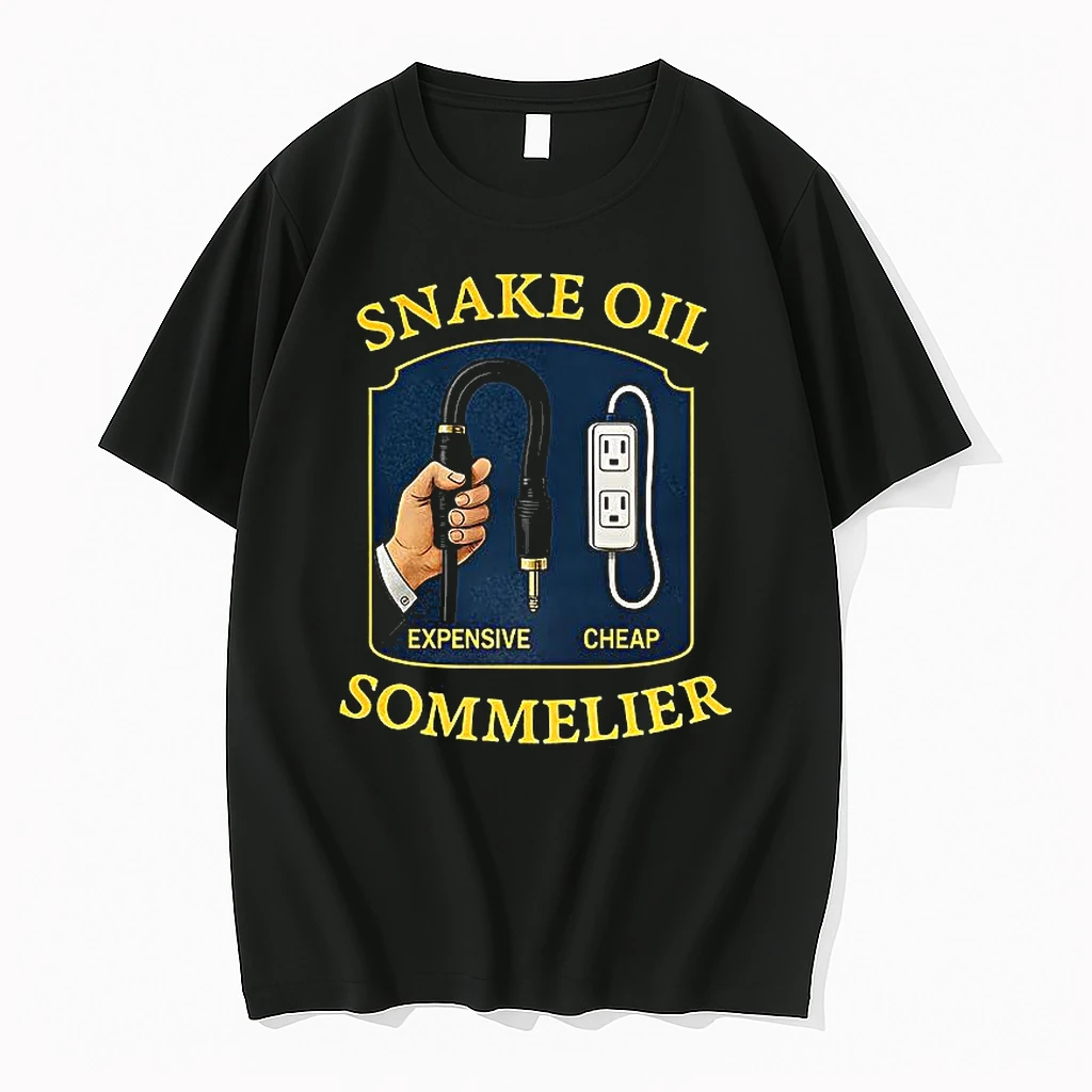 Expensive Cheap Snake Oil Sommelier Shirts