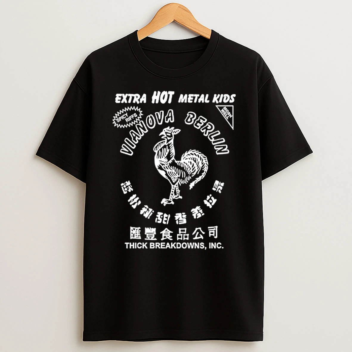 Extra Hot Metal Kids Vianova Berlin Thick Breakdowns Shirts
