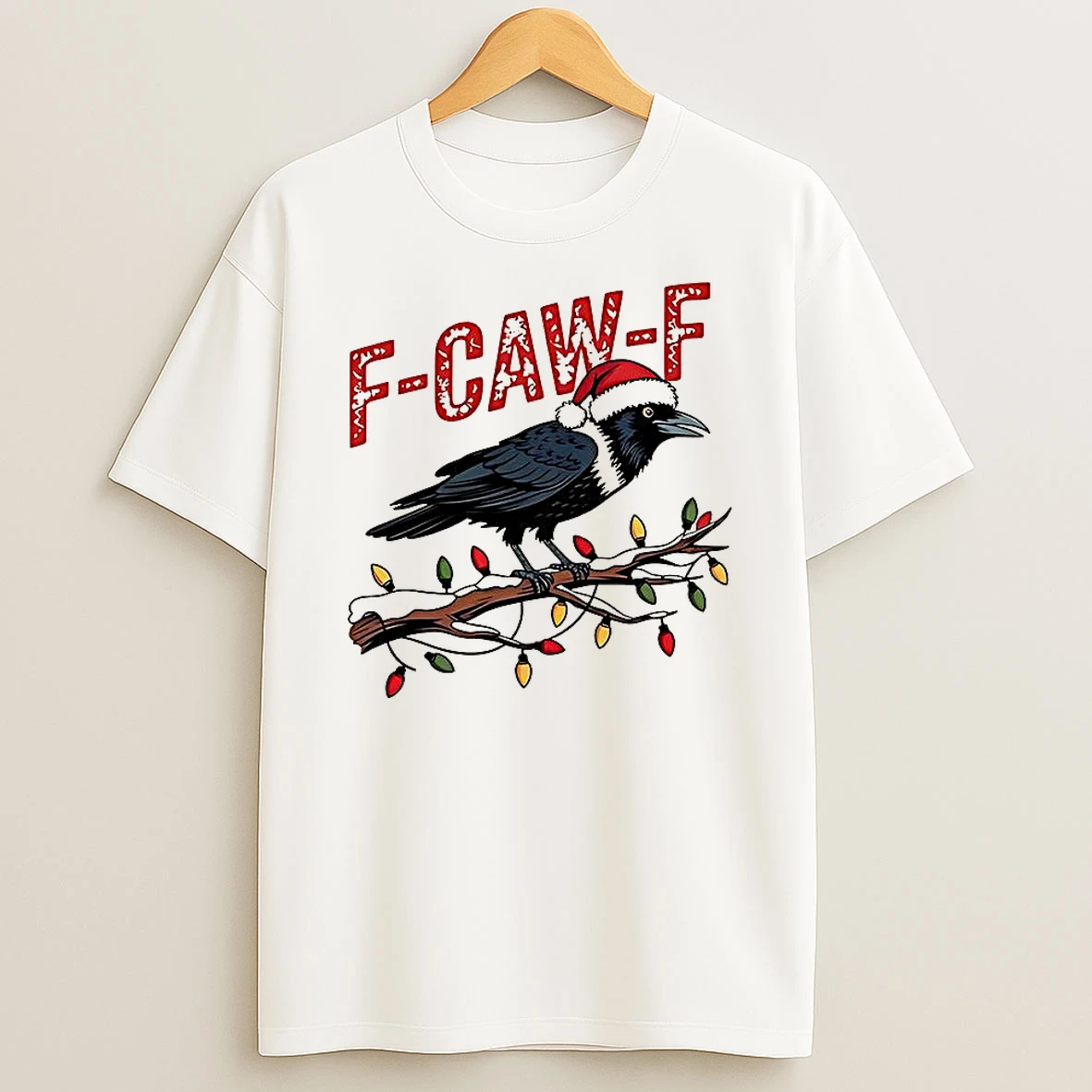 F Caw F Christmas Crow Shirts