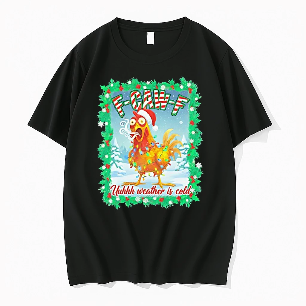 F Caw F Forecast Uuhhh Weather Is Cold Christmas Shirts