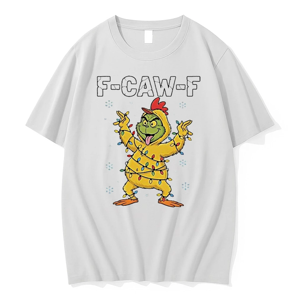 F Caw F Rooster X Grinch Character Shirts