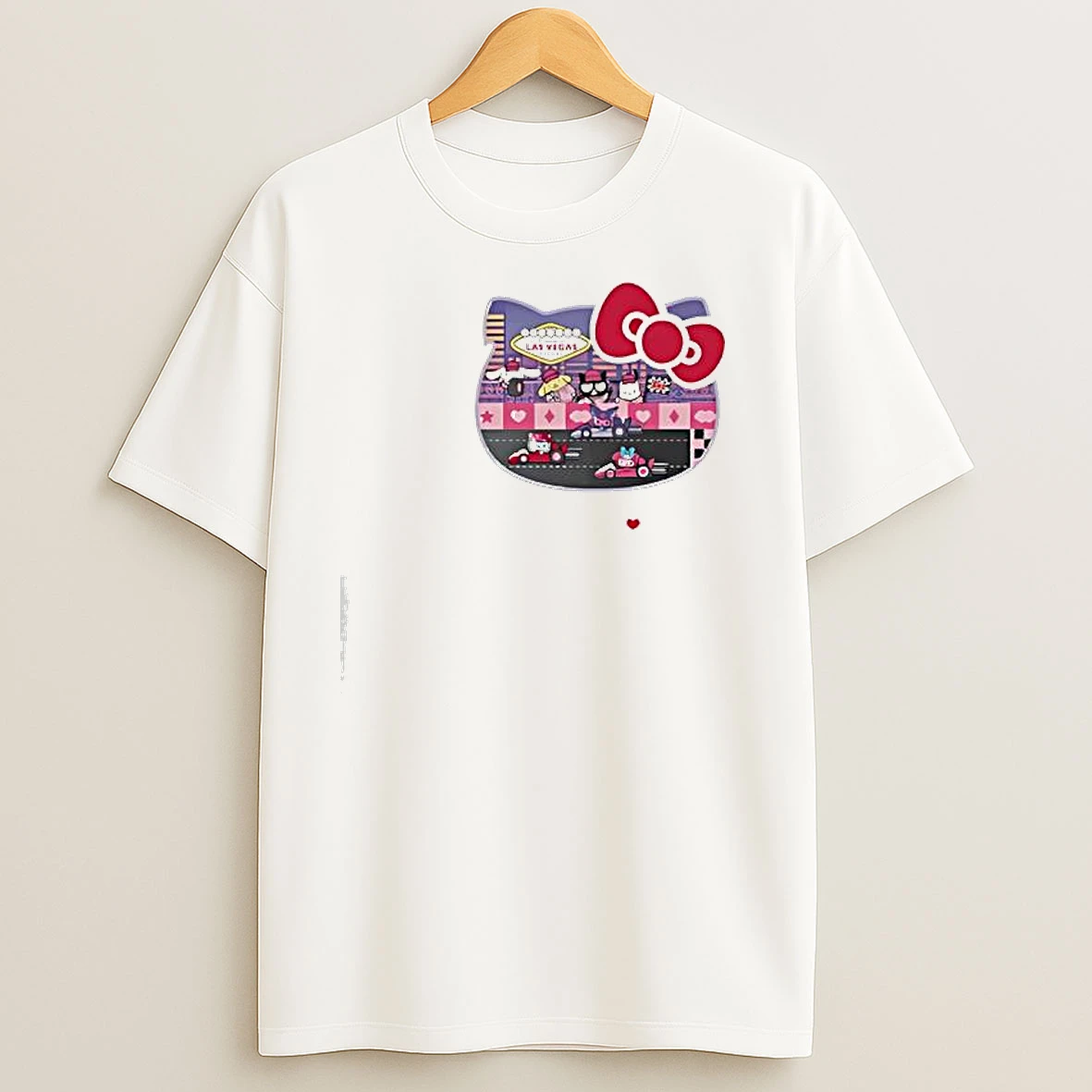 F1 Academy Las Vegas Hello Kitty Racing T Shirts
