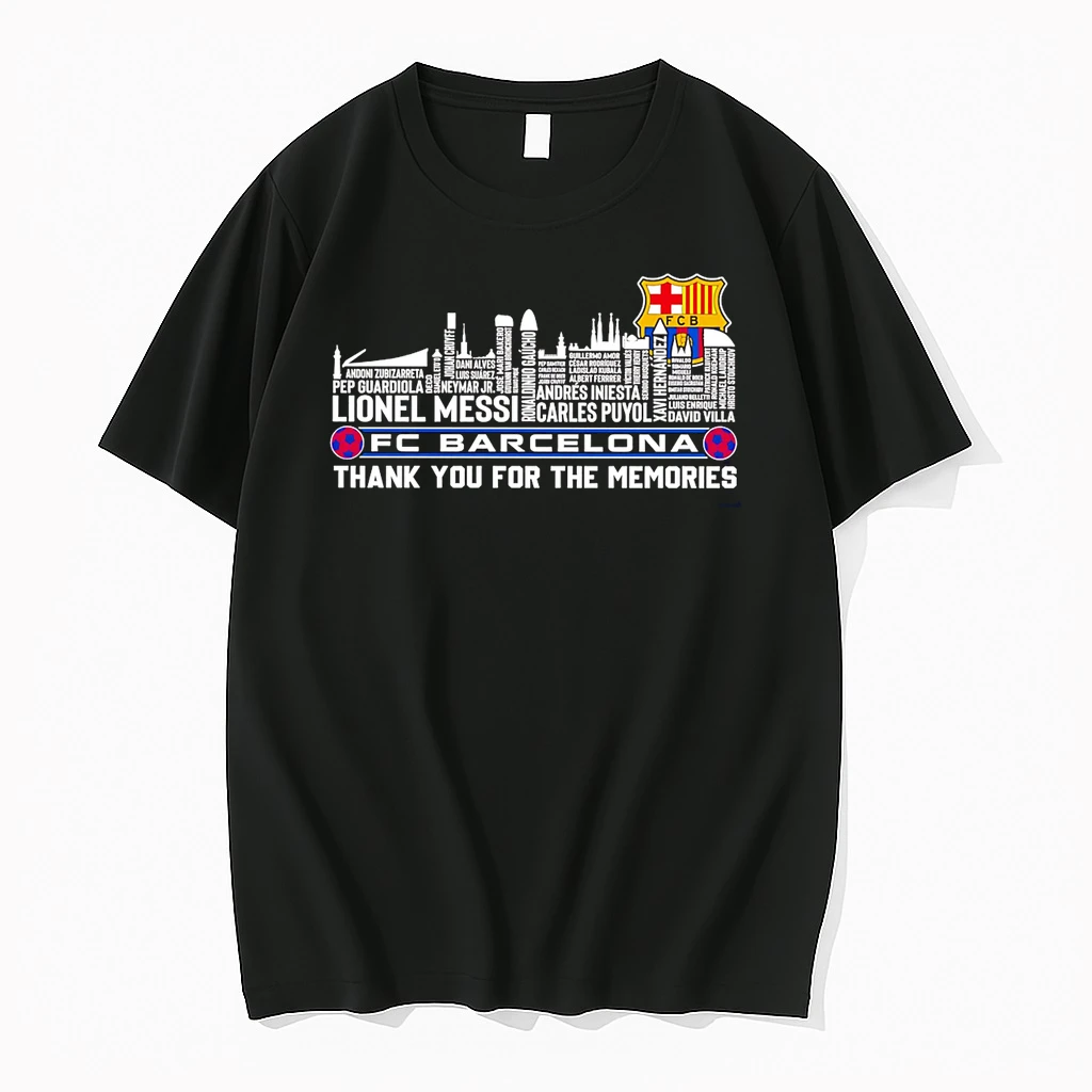 Fc Barcelona Thank You For The Memories Name Shirts