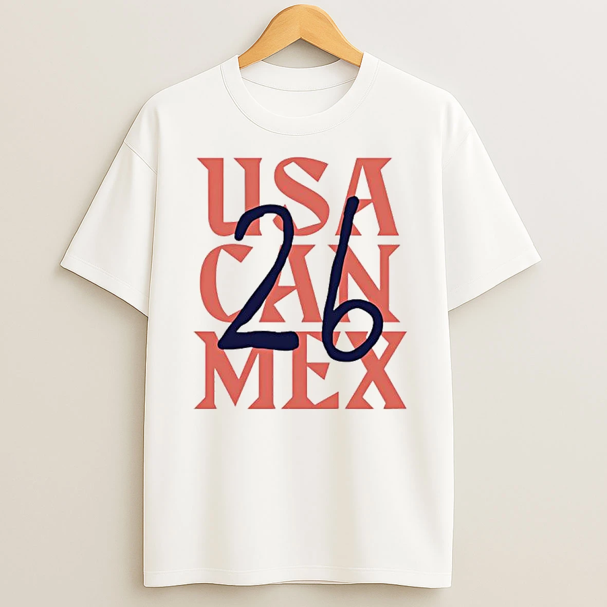 Fifa World Cup We Are 26 Can Mex Usa Shirts
