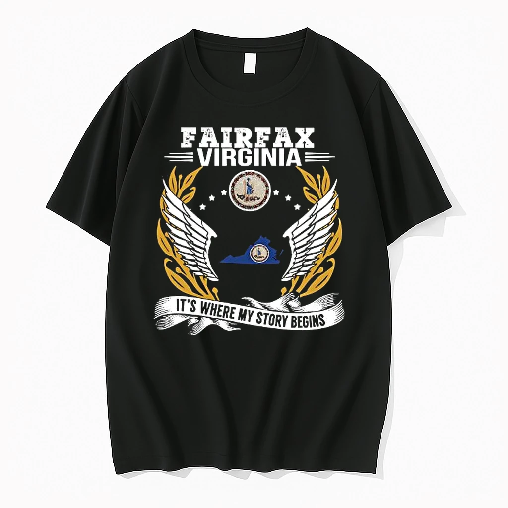 Fairfax Virginia Its Where My Story Begins Shirts