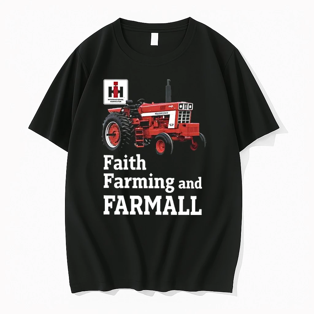 Faith Farming And Farmall Shirts