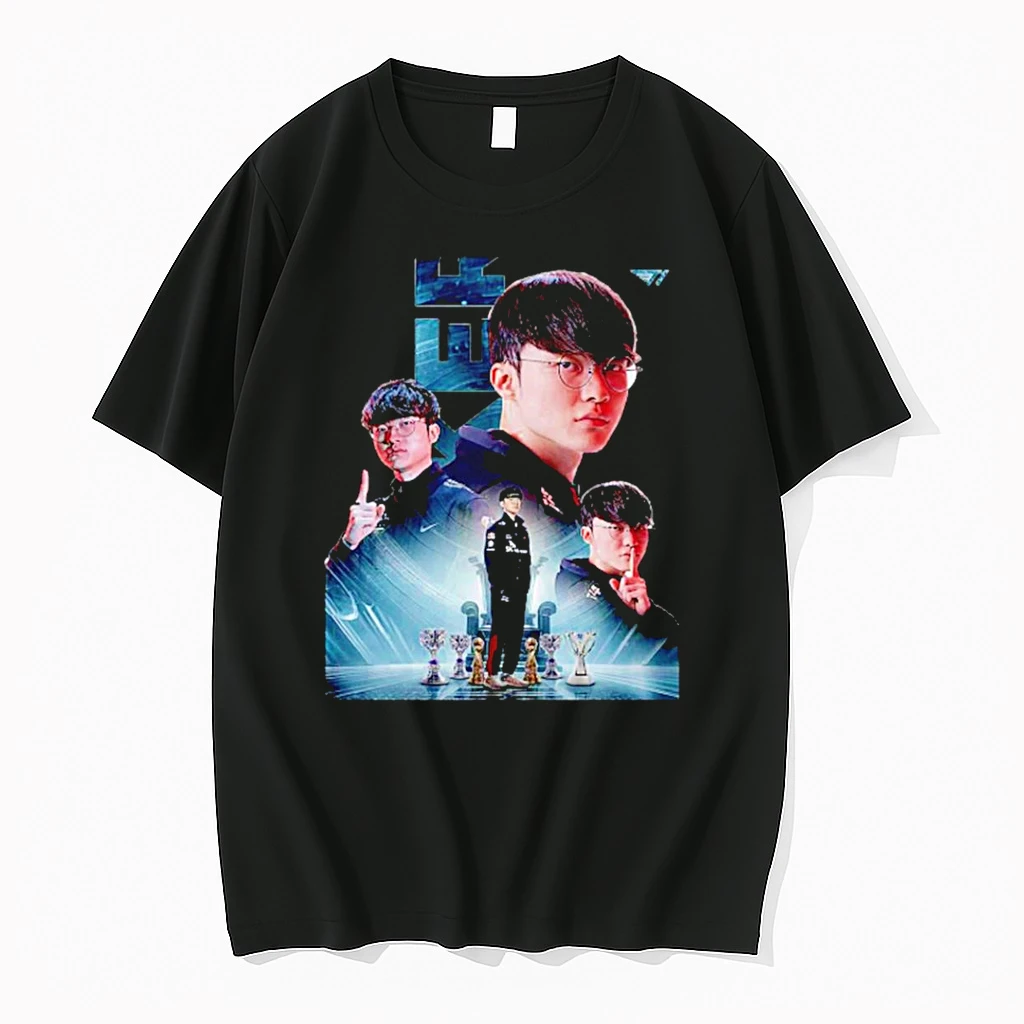 Faker The Goat Mid Lane King T1 Shirts