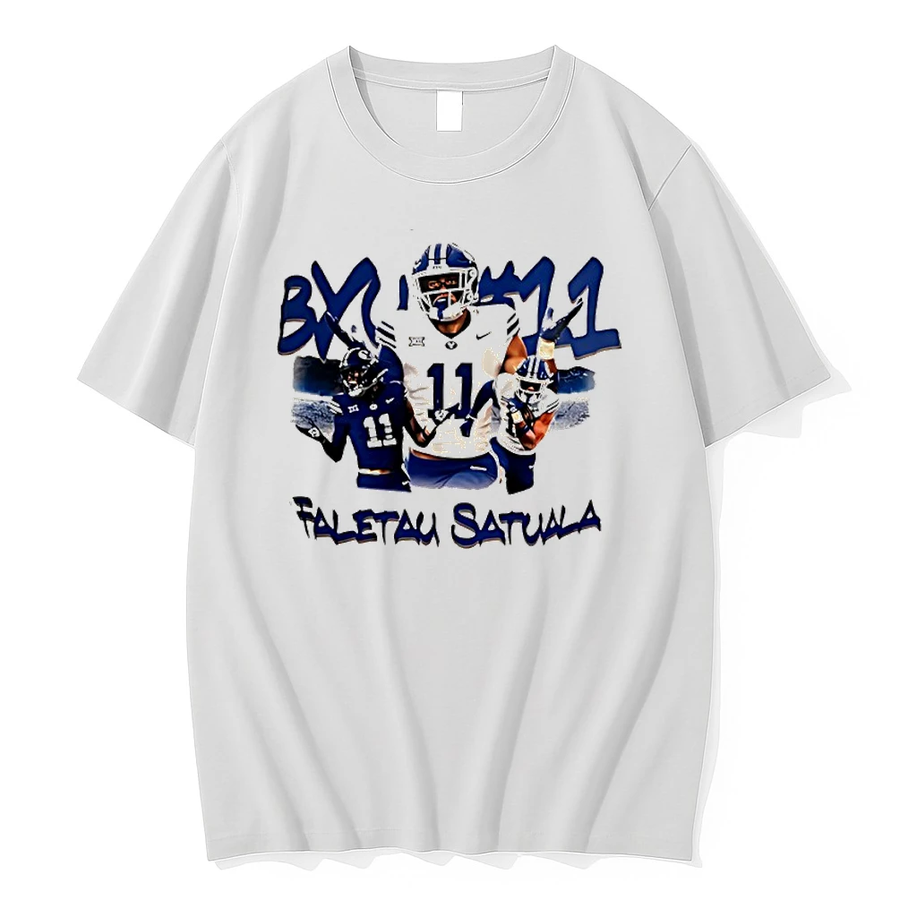 Faletau Satuala Byu Cougars No 1 Player Collage Shirts