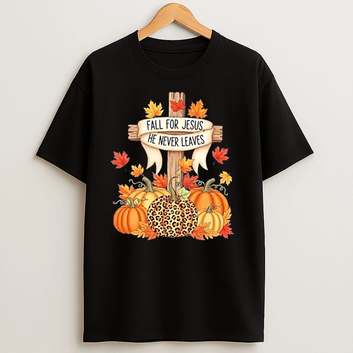 Fall For Jesus Thanksgiving Autumn T Shirts