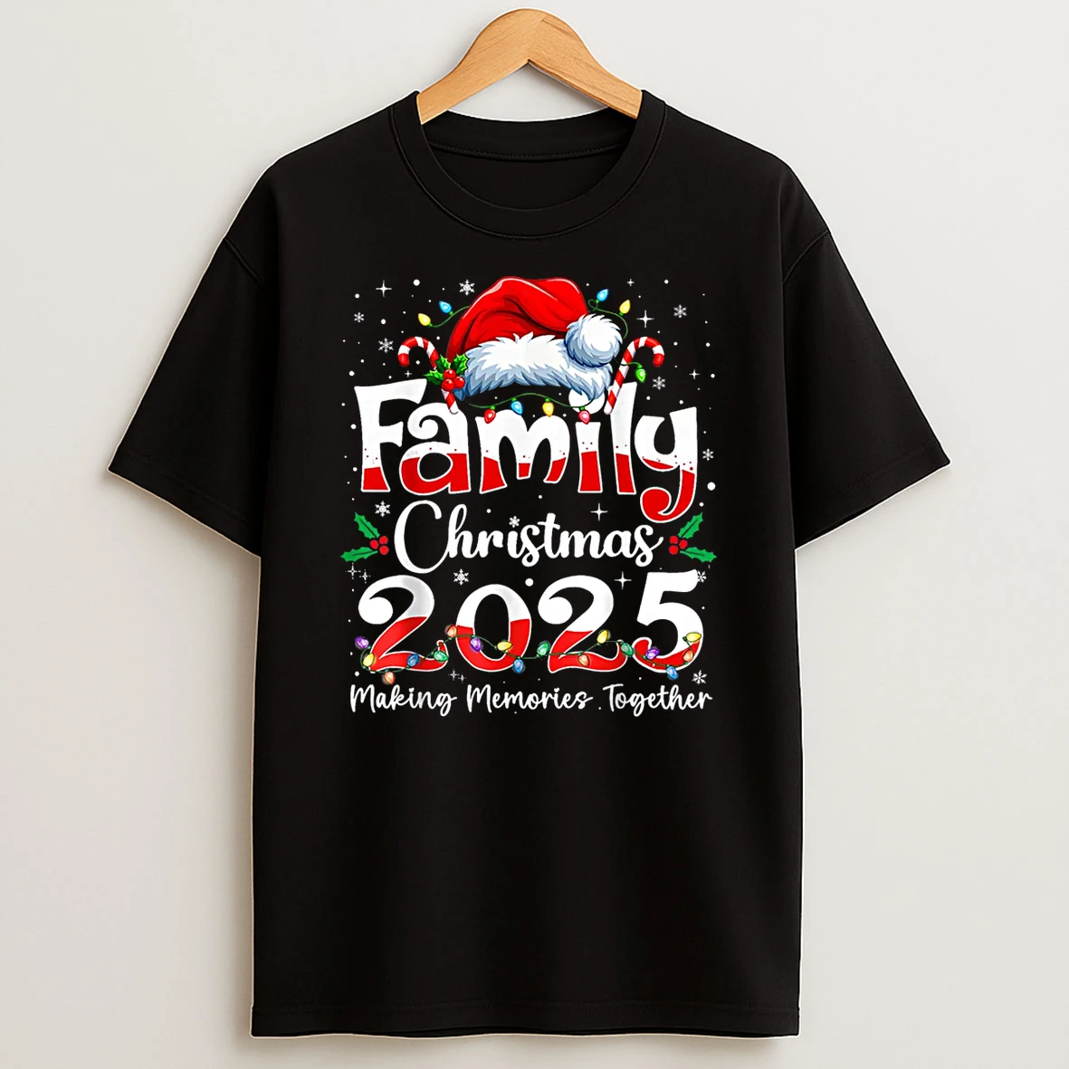 Family Christmas 2025 Matching Outfit Xmas Squad Santa Shirts