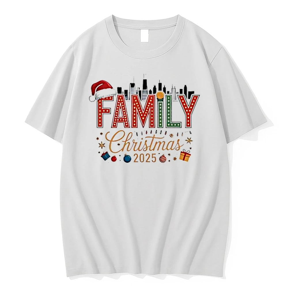 Family Christmas Present Skyline Shirts