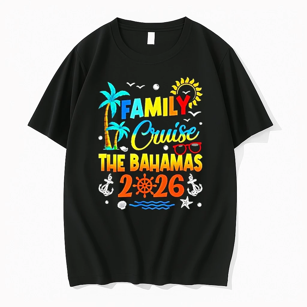 Family Cruise The Bahamas 2026 Summer Matching Vac Shirts