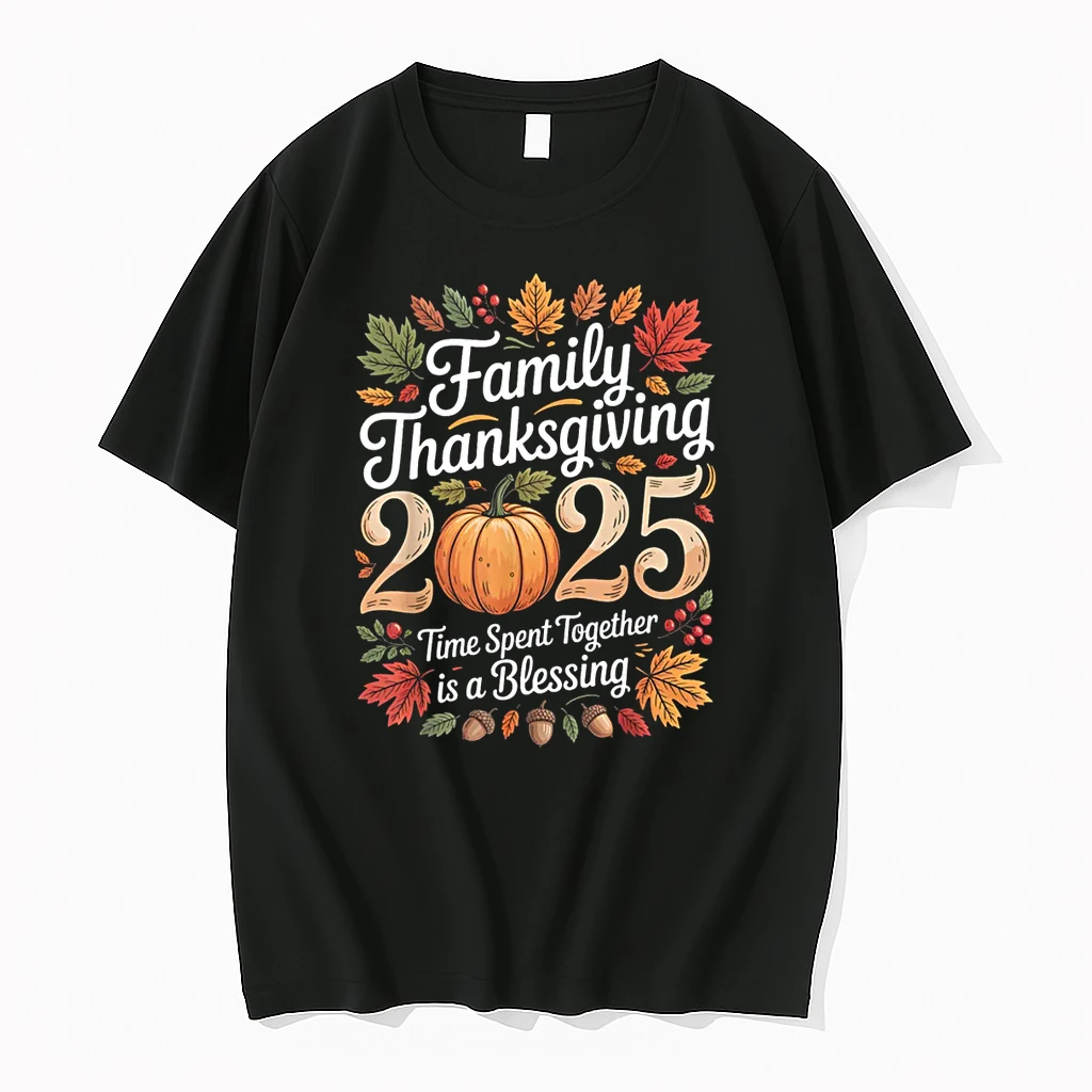 Family Thanksgiving 2025 Thanksgiving Crew Matching Fall Shirts