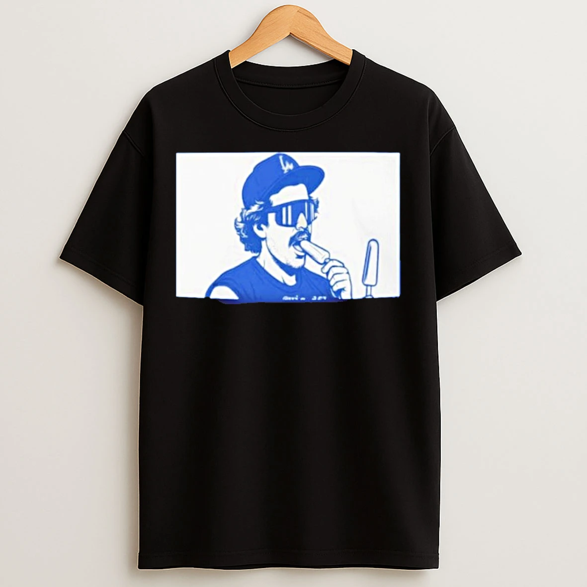 Fan La Dodgers Eat Cream 80s T Shirts