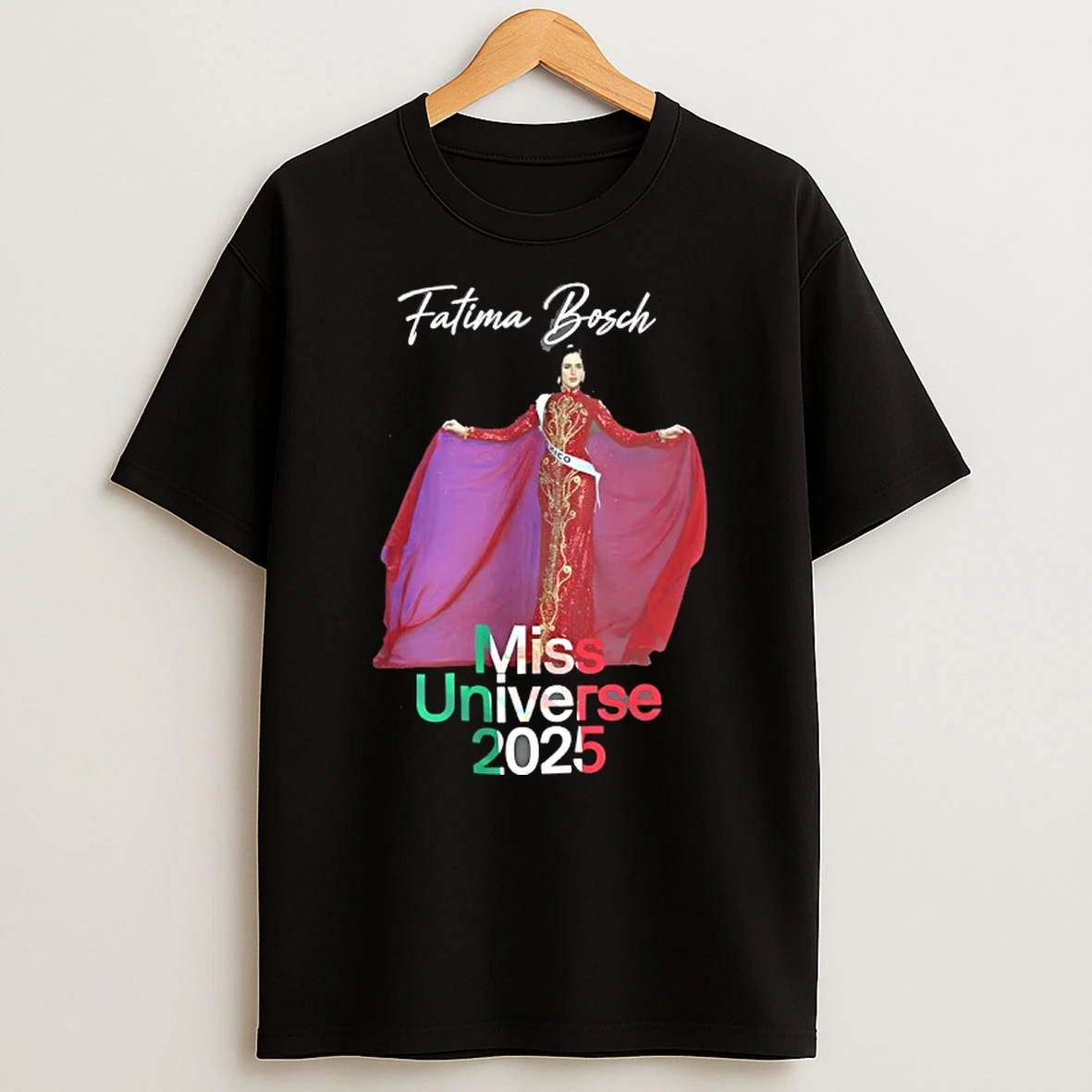 Fatima Bosch Miss Universe Mexico 2025 Shirts