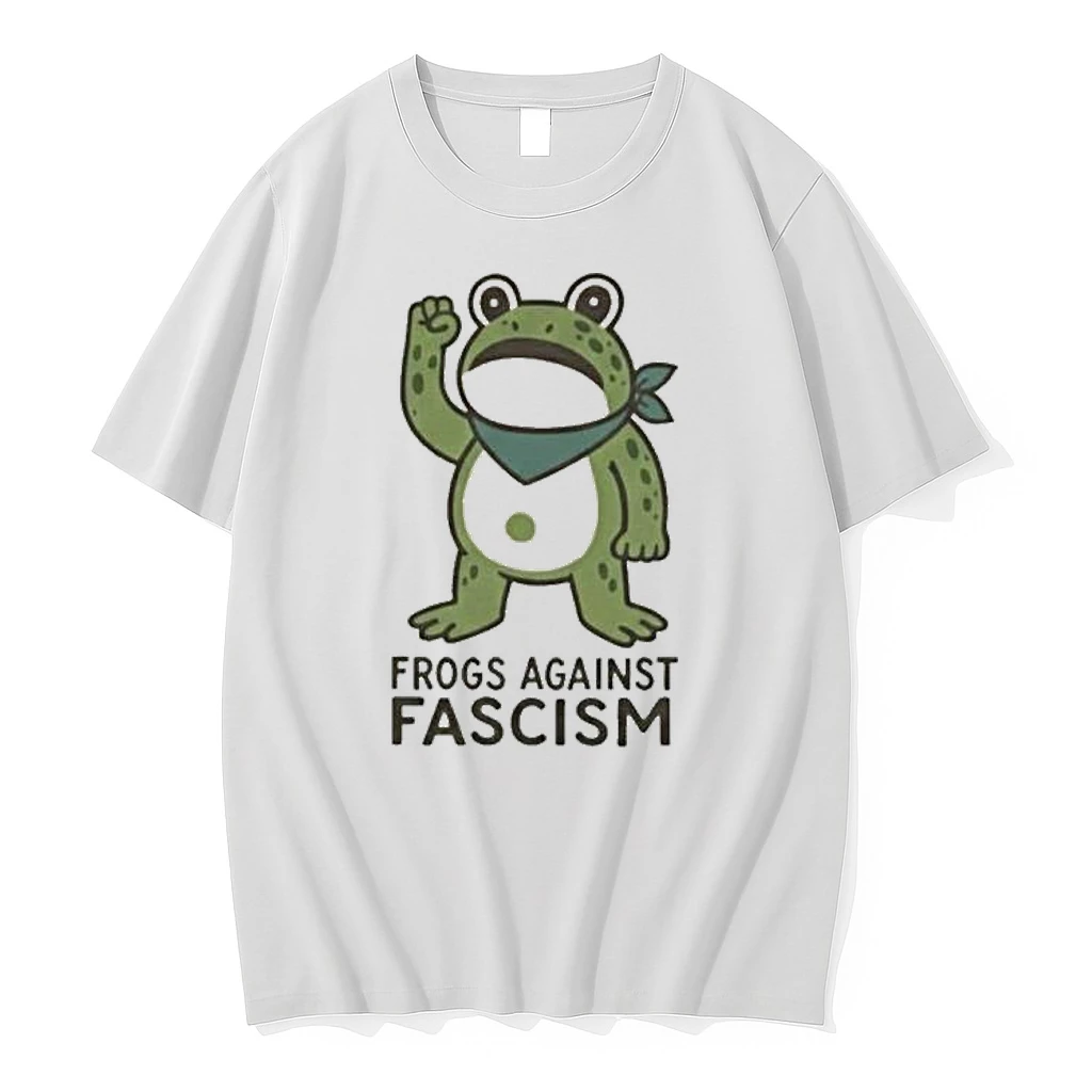 Fck Ice Portland Frog Against Fascism Shirts