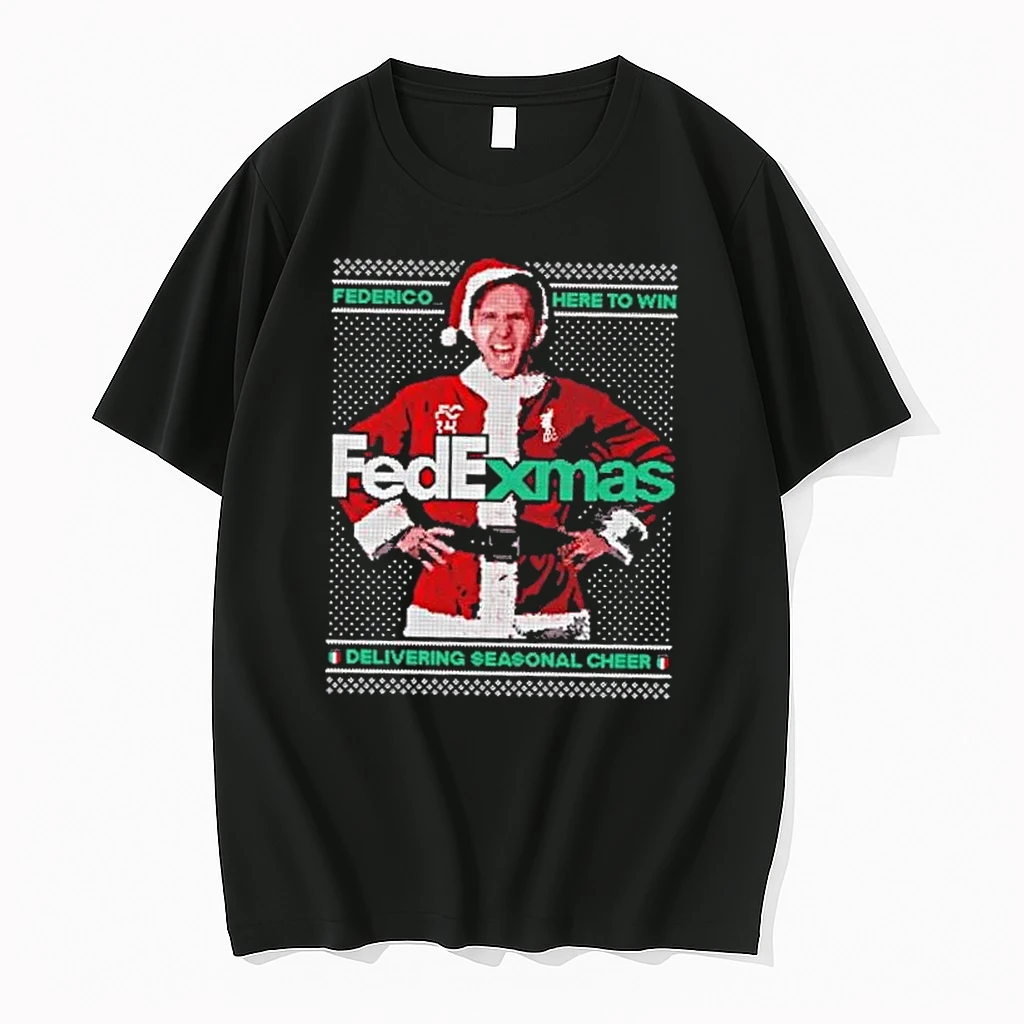 Federico Here To Win Fedexmas Delivering Seasonal Cheer Christmas Shirts