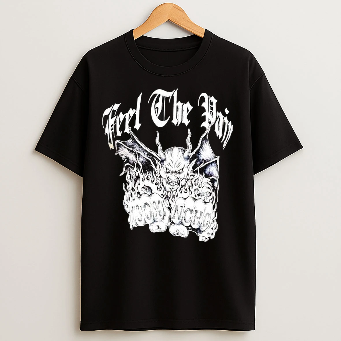 Feel The Pain Demon Graphic T Shirts