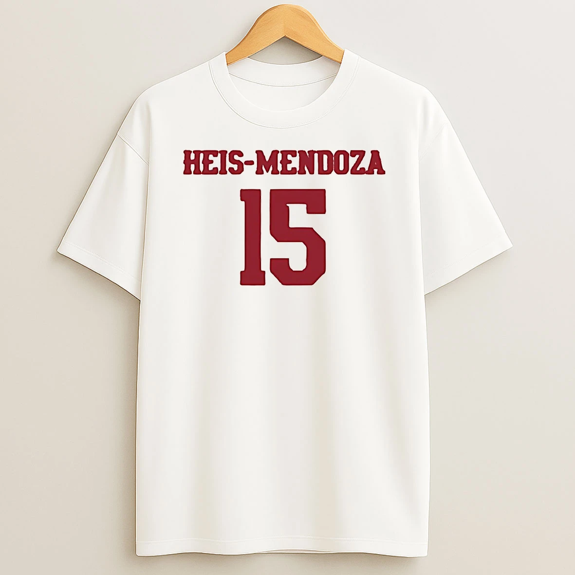 Fernando Mendoza Heis Mendoza Heisman Trophy Indiana Hoosiers Shirts