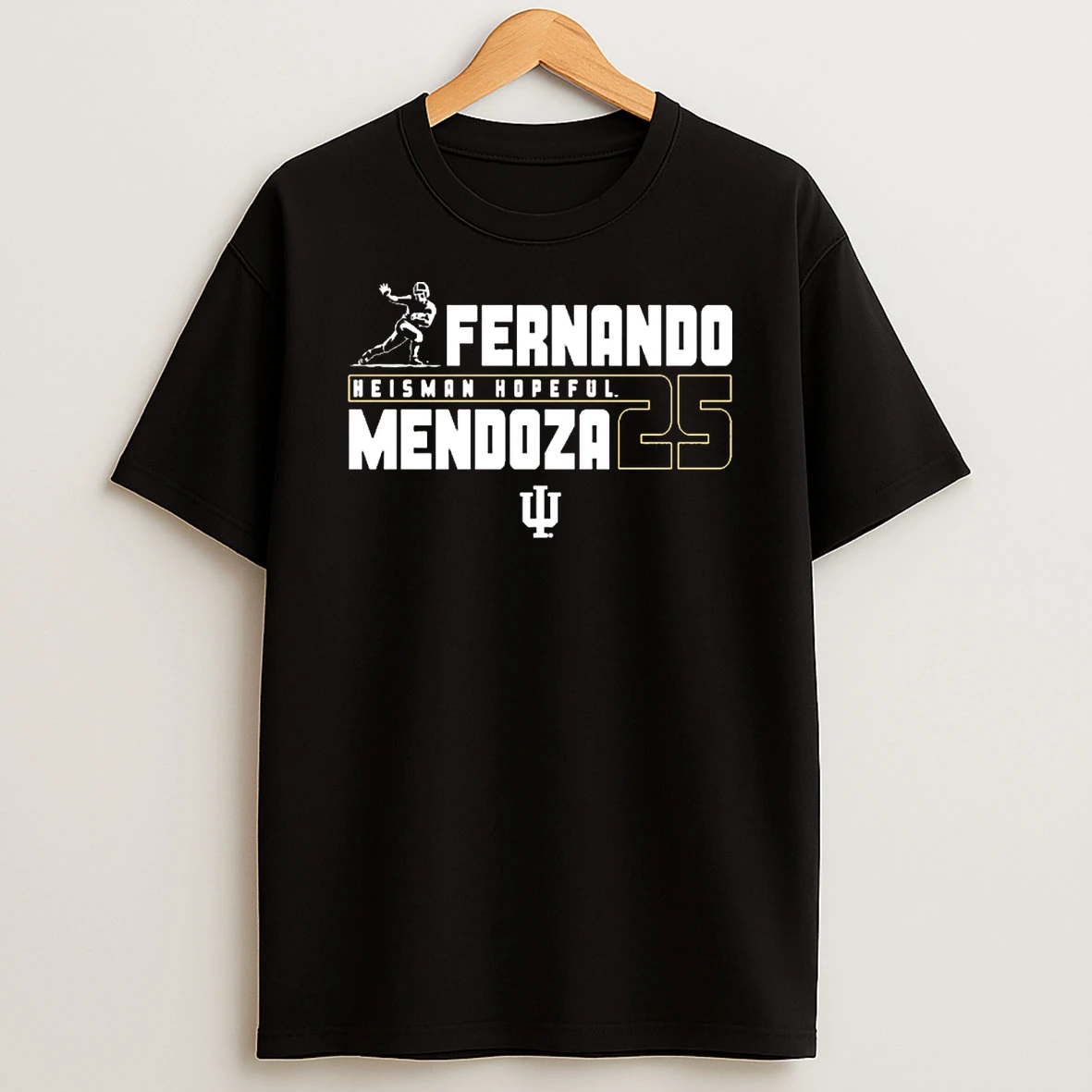 Fernando Mendoza Heisman 25 Hopeful Indiana Hoosiers Nil Shirts