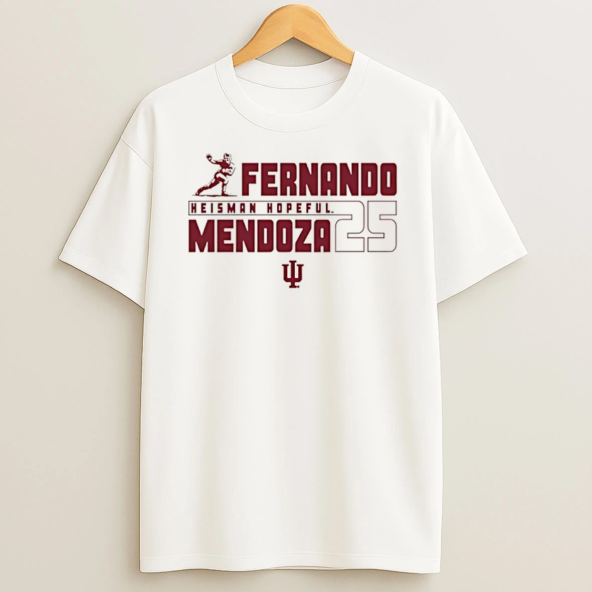 Fernando Mendoza Indiana Hoosiers 25 Heisman Hopeful Shirts
