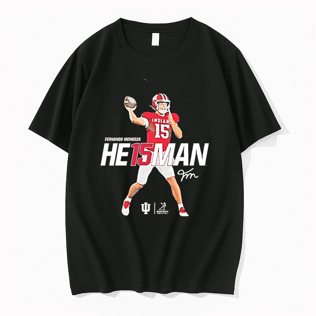 Fernando Mendoza Indiana Hoosiers Heisman Stance Shirts
