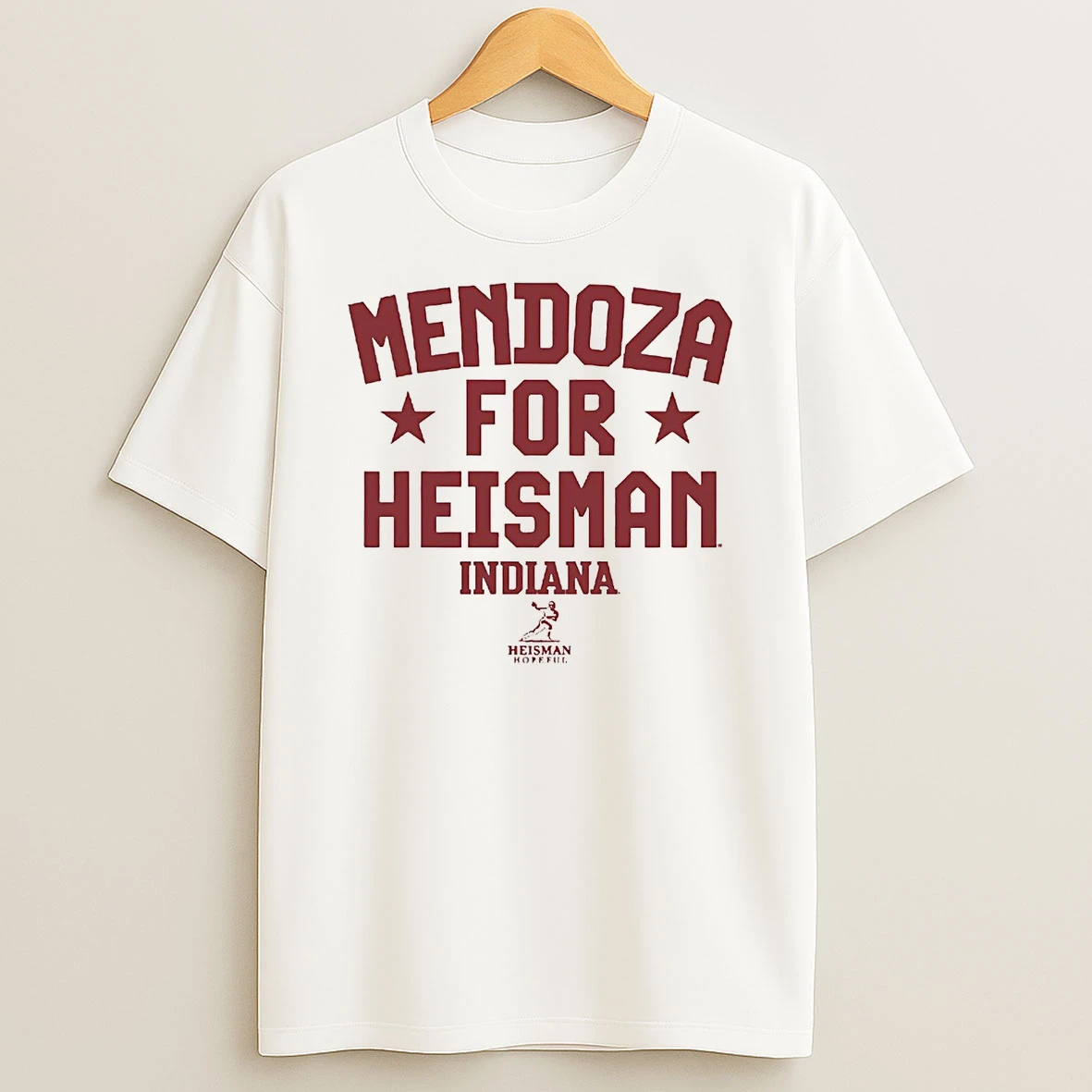 Fernando Mendoza For Heisman Indiana Hoosiers Shirts