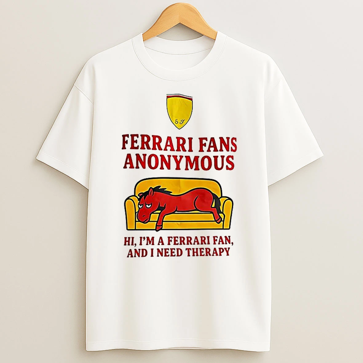 Ferrari Fans Anonymous Hi Im A Ferrari Fan Shirts