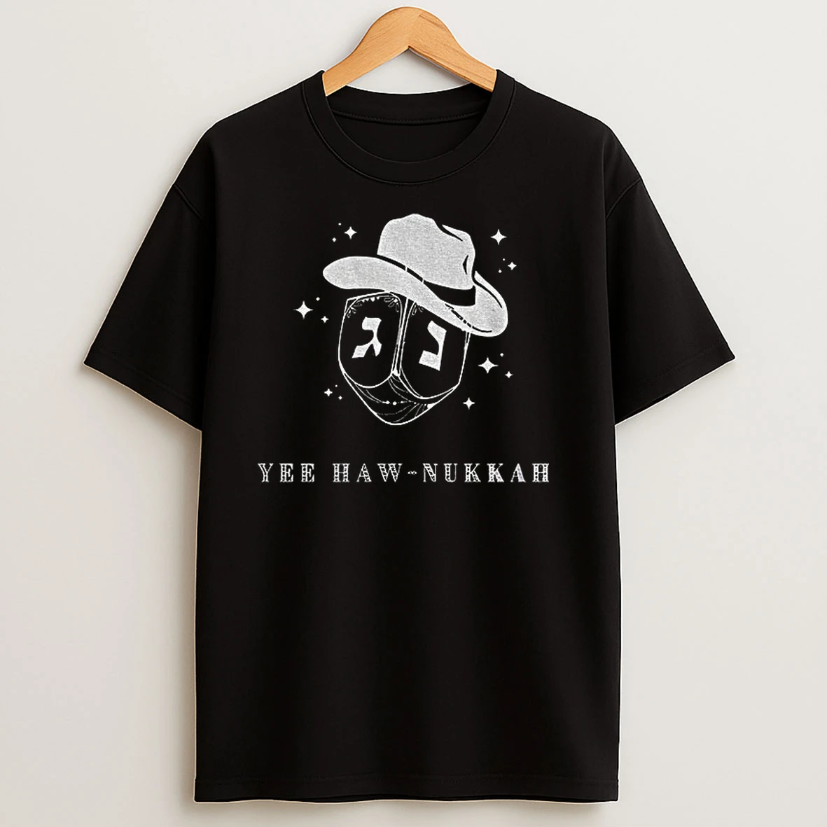 Festival Of Lights Hanukkah Holiday Yee Haw Nukkah T Shirts
