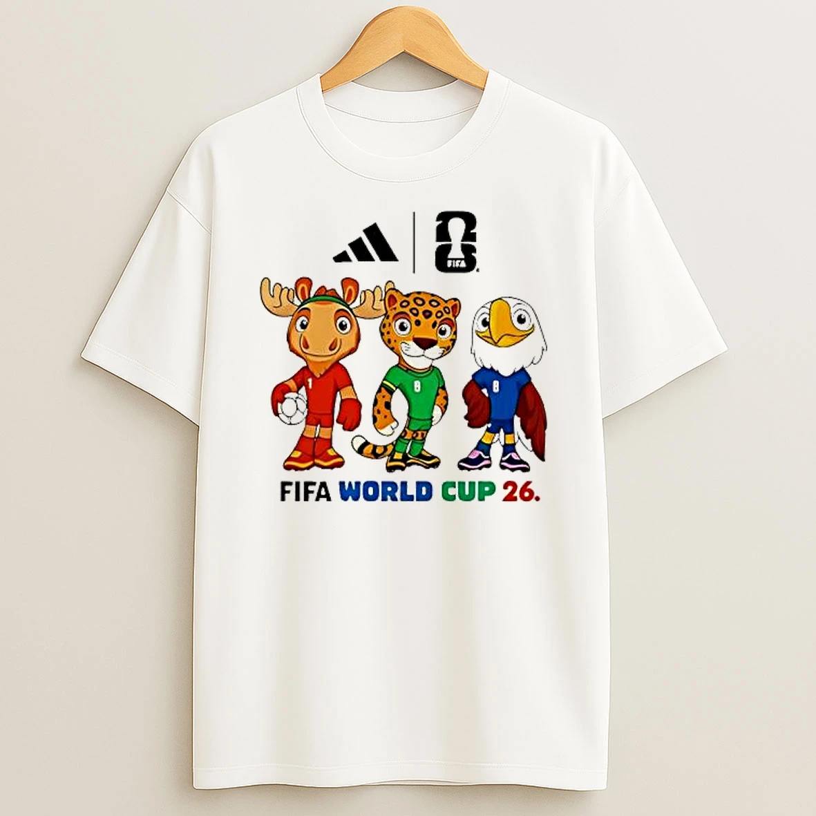 Fifa World Cup 26 Mascot Shirts