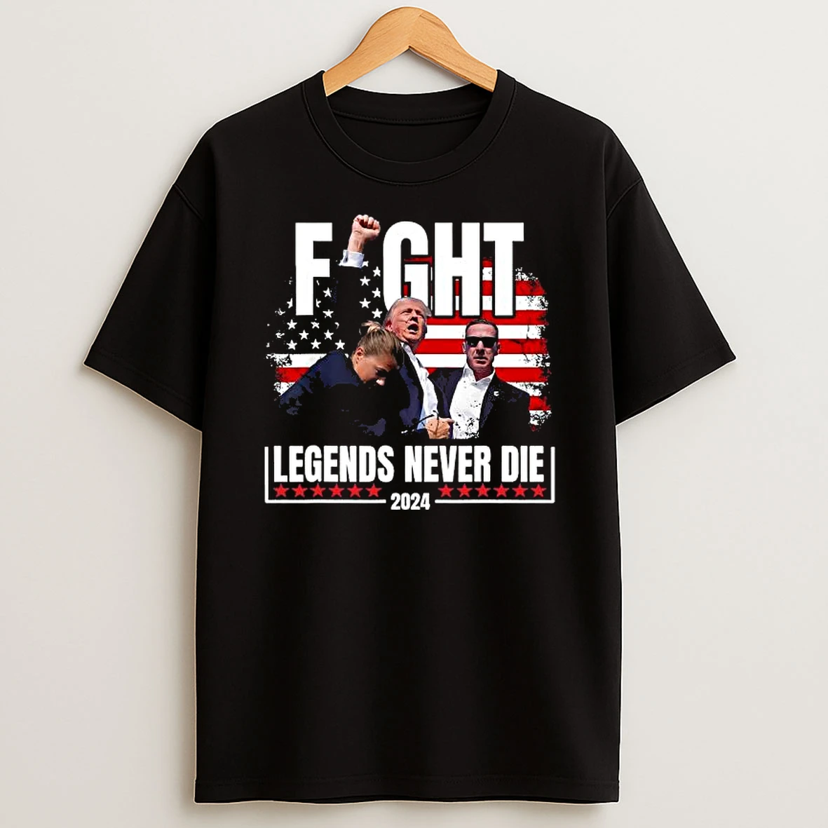 Fight Legends Never Die 2024 Trump Shirts
