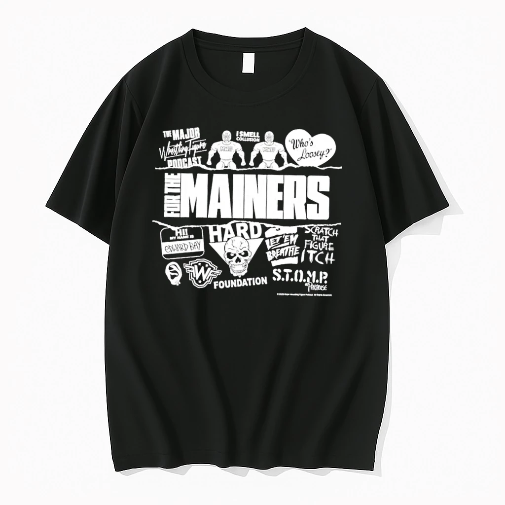 Figure Podcast For The Mainers Shirts