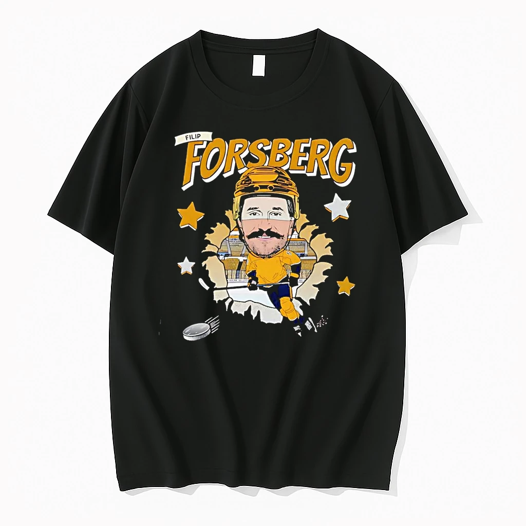Filip Forsberg Caricature Nashville Predators Shirts