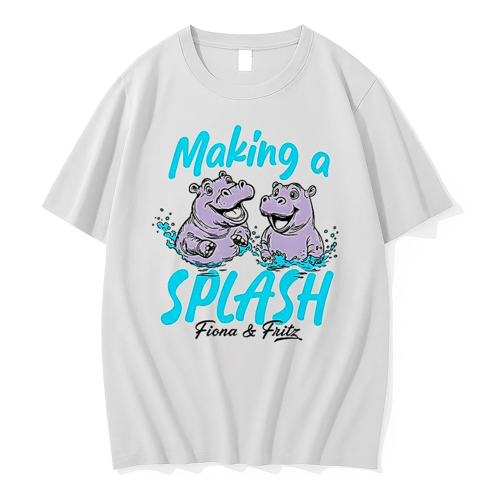 Fiona And Fritz Making A Splash Hippo Shirts
