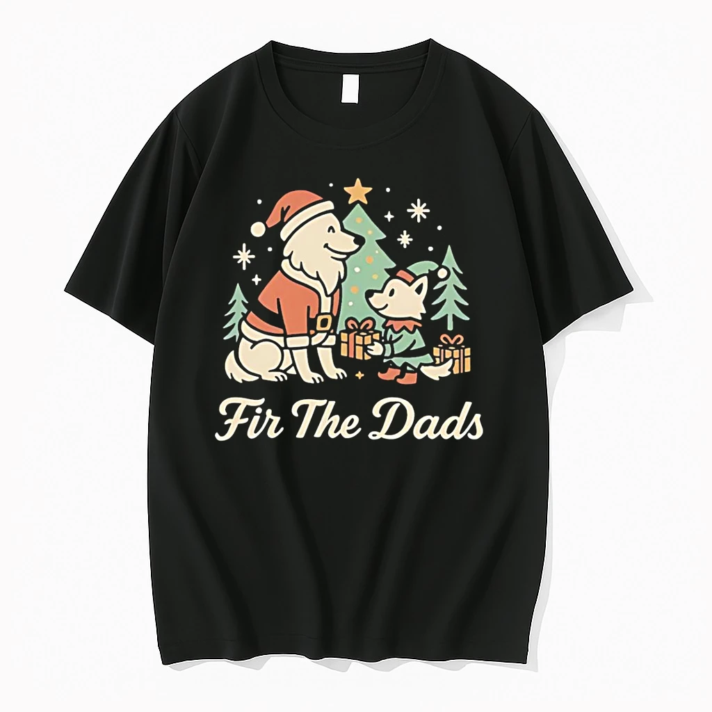 Fir The Dads Wolves Santa Sweat Shirts