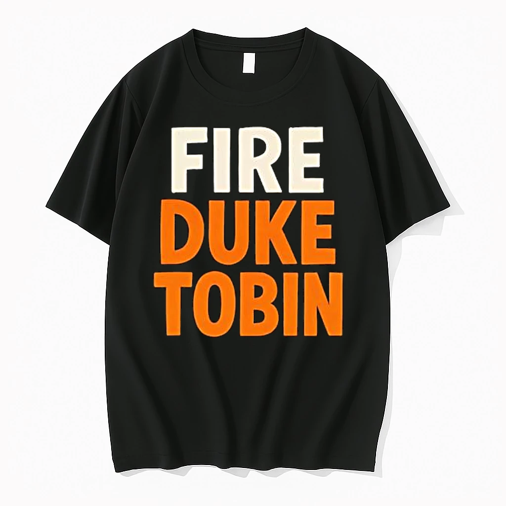 Fire Duke Tobin Cincinnati Bengals Text Shirts