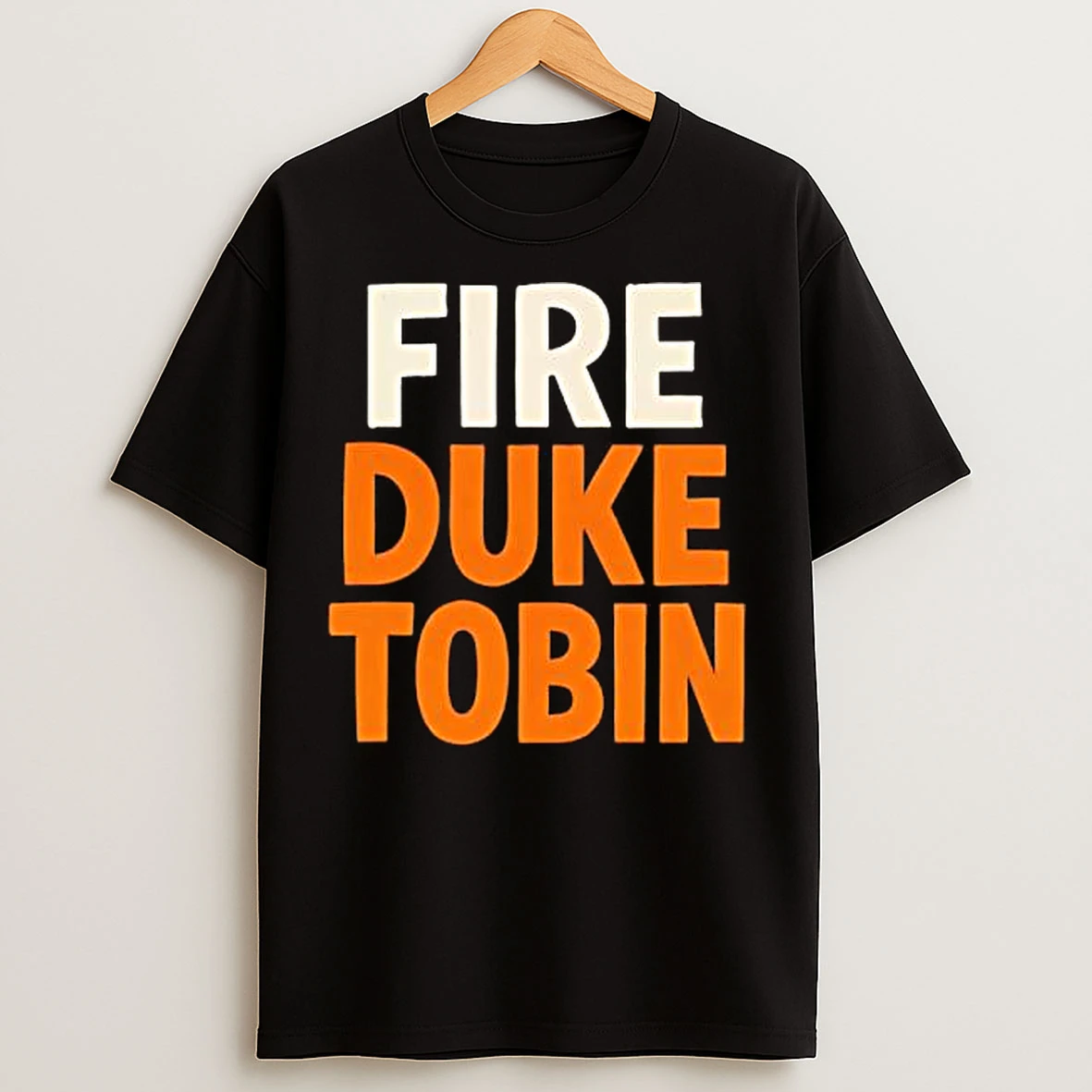 Fire Duke Tobin Cincinnati Bengals Text T Shirts