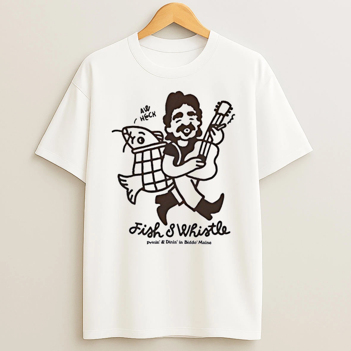 Fish And Whistle Fisherman Shirts