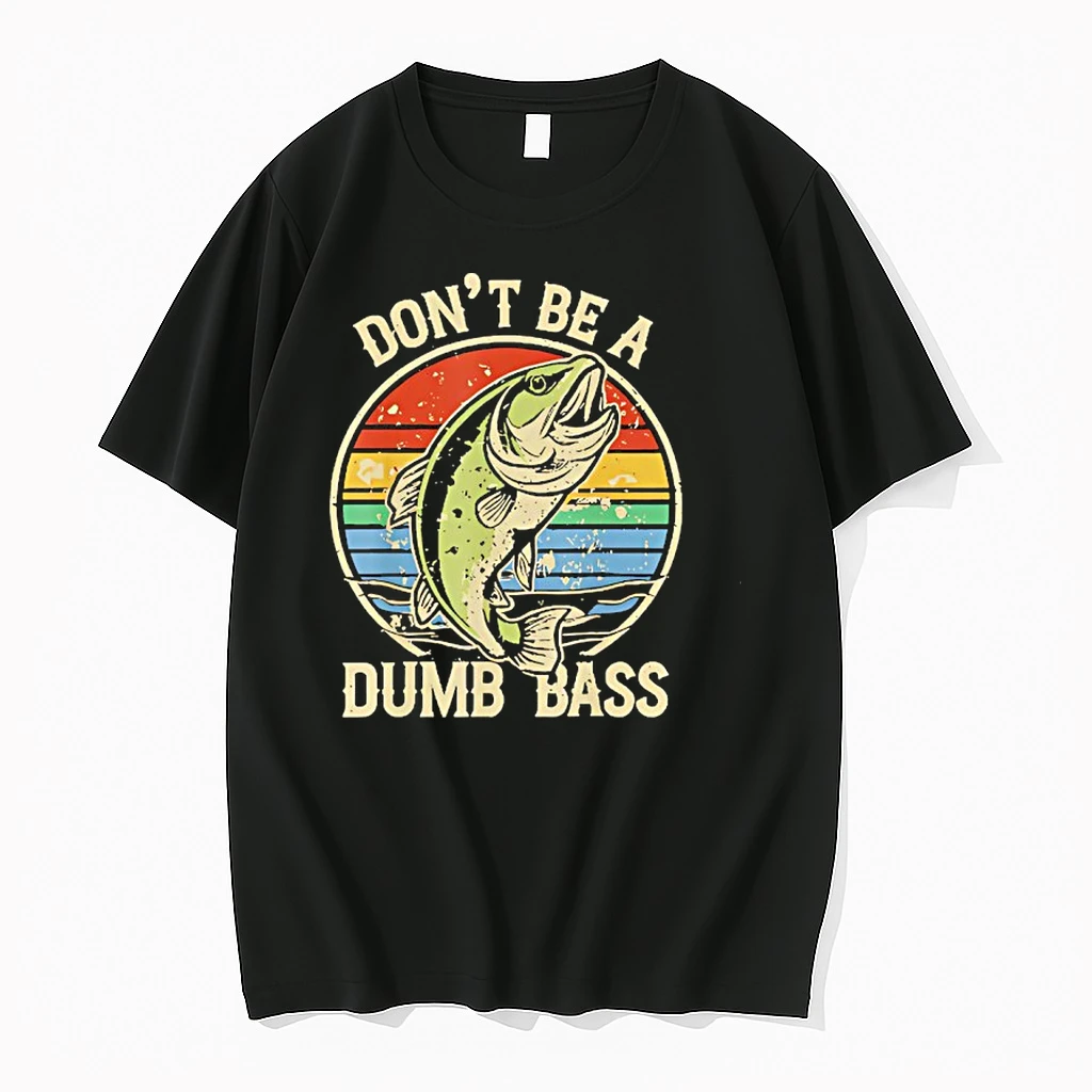 Fish Dont Be A Dumb Bass Vintage Shirts